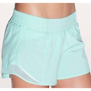 98 Lululemon Hotty Hot Short (Long) Power Purple in Sz 4 *FLAW